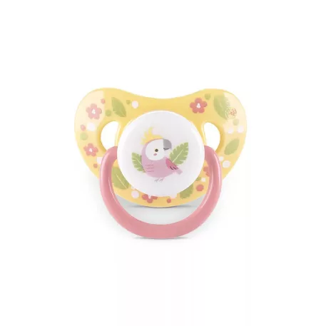 Baby Care cumlík s krytom 2 ks 6M+ žltá/ružová