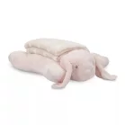 Lorelli Poffy Duo deka 75 × 90 cm s vankúšom 45 × 30 cm – Peach Bunny