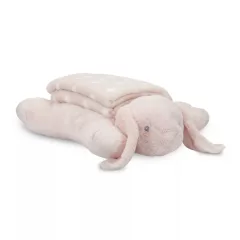   Lorelli Poffy Duo deka 75 × 90 cm s vankúšom 45 × 30 cm – Peach Bunny