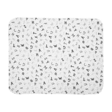 Lorelli Poffy Duo deka 75 × 90 cm s vankúšom 45 × 30 cm – White Grey Teddy Bear