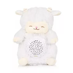 Hudobná plyšová hračka s projektorom Chipolino – Lamb