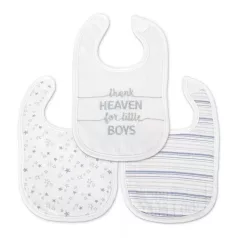   Lorelli Natural podbradníky na suchý zips 3 ks – pre chlapcov