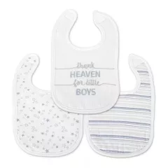   Lorelli Natural podbradníky na suchý zips 3 ks – pre chlapcov