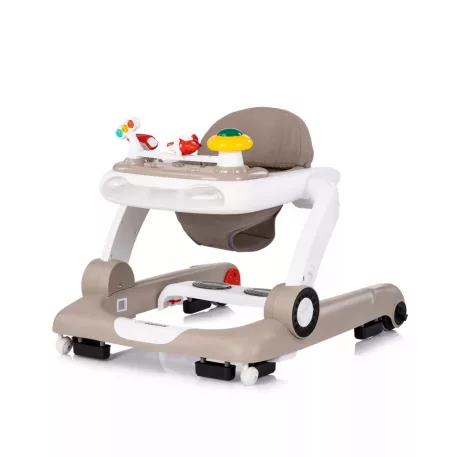Chipolino Little Explorer 4v1 chodítko-beige