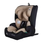 Mama Kiddies® i-Fix Journey i-Size autosedačka 76–150 cm, ISOFIX + Top Tether – béžovo-čierna
