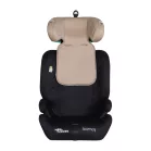 Mama Kiddies® i-Fix Journey i-Size autosedačka 76–150 cm, ISOFIX + Top Tether – béžovo-čierna
