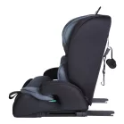 Mama Kiddies® i-Fix Journey 2 v 1 bezpečná autosedačka (76–150 cm) v sivo - čiernej farbe