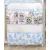 Mama Kiddies® Baby Bear vreckový organizér bielo-modrý so sovičkami