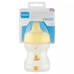 MAM Nápojový výukový pohár 190 ml - žltý