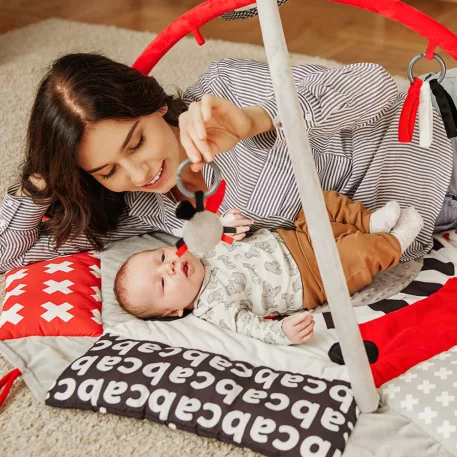 Canpol Babies Hracia deka s funkciou ohrádky 0+ SENSORY TOYS