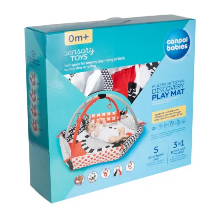 Canpol Babies Hracia deka s funkciou ohrádky 0+ SENSORY TOYS