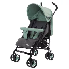   Mama Kiddies® VENTO športový golfový kočík v zeleno-sivej farbe + darček: pláštenka