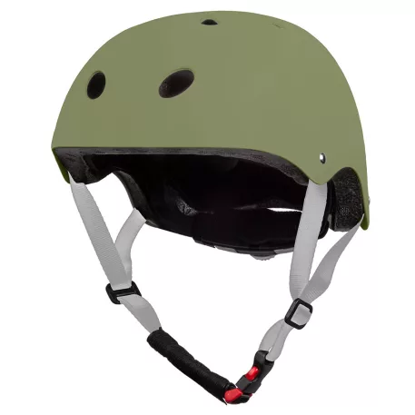 Športová prilba 7-Brand – zelená farba – 52–56 cm