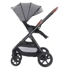 Mama Kiddies® PRIMO 4v1 multifunkčný kočík v sivej farbe + DARČEK