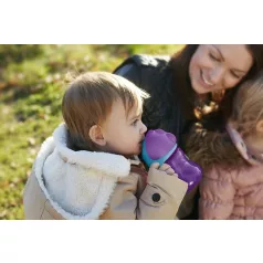 Philips Avent hrnček 200 ml s ohnutou slamkou dievča 