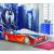 Mama Kiddies 160x80-cm  detská posteľ  s dizajnom auta- so vzorom Pretekárske auto, s matracom
