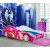 Mama Kiddies  detská posteľ 160x80-cm s dizajnom auta- so vzorom Princess Rainbow, s matracom