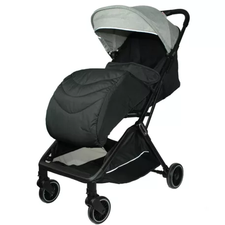 Nánožník na Mama Kiddies® Easy Travel športový kočík v čiernej farbe