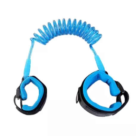 Mama Kiddies® vodítko na zápästie v modrej farbe
