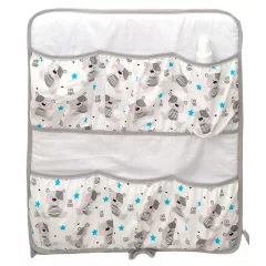   Mama Kiddies® Baby Bear vreckový organizér v sivej farbe so vzorom medvedíka