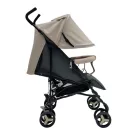 Mama Kiddies® VENTO športový  golfový kočík v béžovo-sivej farbe + darček pláštenka