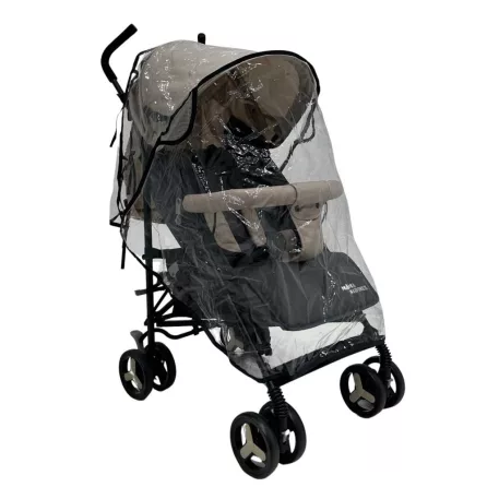 Mama Kiddies® VENTO športový  golfový kočík v béžovo-sivej farbe + darček pláštenka