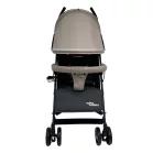 Mama Kiddies® VENTO športový  golfový kočík v béžovo-sivej farbe + darček pláštenka