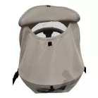 Mama Kiddies® VENTO športový  golfový kočík v béžovo-sivej farbe + darček pláštenka