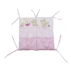   Mama Kiddies® Sofie Dreams Vreckový úložný priestor v ružovej farbe - Teddy Play