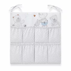   Mama Kiddies® Sofie Dreams Vreckový úložný priestor v sivej farbe - Teddy Play