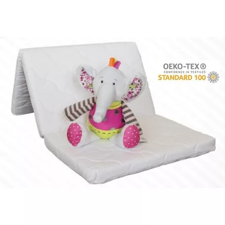 Mama Kiddies® Sofie Dreams skladací penový matrac 120×60×5 cm s prešívaným poťahom