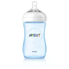   Avent SCF035/17 Natural dojčenská fľaša 260 ml – modrá