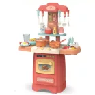 Mama Kiddies® Effluent Kitchen 29-dielna detská kuchynka – ružová