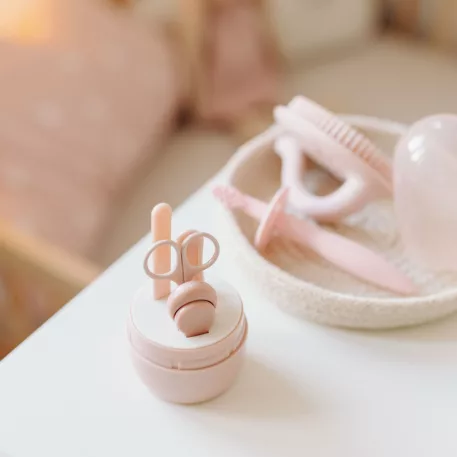 Canpol Babies sada starostlivosť o nechty pre deti ružová