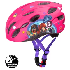   Prilba na bicykel s technológiou IN-MOLD s motívom Avengers – pre dievčatá – 52–56 cm