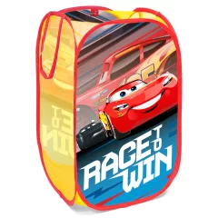 Skladací kôš na hračky – Autá (Cars)
