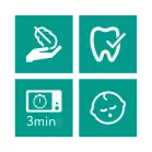 Philips AVENT Ultra Start cumlík 0–2 mesiace – pre dievčatá, 2 ks