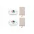 Baby Control Premium TWINS – 2 ks monitor dychu, 2 ks extra veľké snímacie podložky