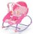 Baby Mix detské oddychové prenosné lehátko vibrujúce-hracie pink