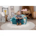 Mama Kiddies® prémiové rozkladacie dvojité detské kreslo - Clown Fish