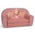 Mama Kiddies® prémiové rozkladacie dvojité detské kreslo - Bear Princess
