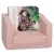 Mama Kiddies® Jednolôžková rozkladacia pohovka - Zebra on Pink