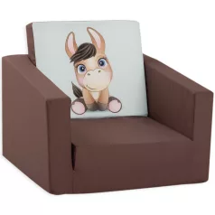   Mama Kiddies® jednolôžková rozkladacia pohovka - Cute Farma