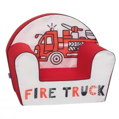 Mama Kiddies® prémiové detské kreslo - Fire On Truck