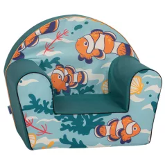 Mama Kiddies® prémiové detské kreslo - Clown Fish