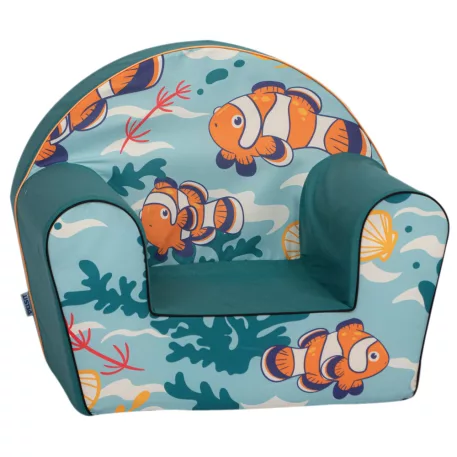 Mama Kiddies® prémiové detské kreslo - Clown Fish