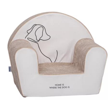 Mama Kiddies® prémiové detské kreslo - Chen-Rib Missing Dog