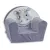 Mama Kiddies® prémiové detské kreslo - Hippo Velvet