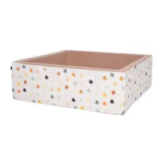   Mama Kiddies® štvorcový suchý detský bazén - Color Stars