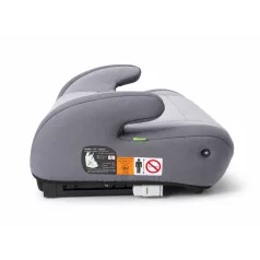   Mama Kiddies® i-Size HappyRide podsedák (125–150 cm) s ISOFIX upevnením v sivej farbe s motívom sloníka – DARČEK držiak na pohár